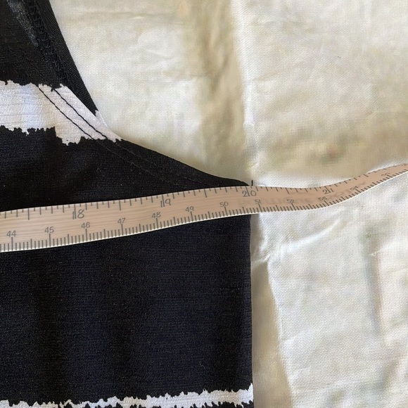 Black and white, womens sleeveless dress, size XL - Picture 5 of 7